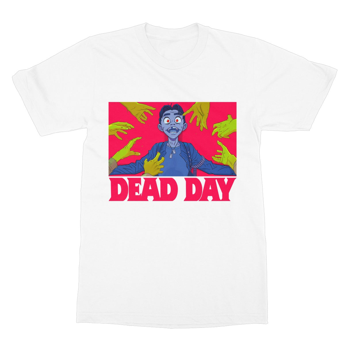 Dead Day Zombie T-Shirt White
