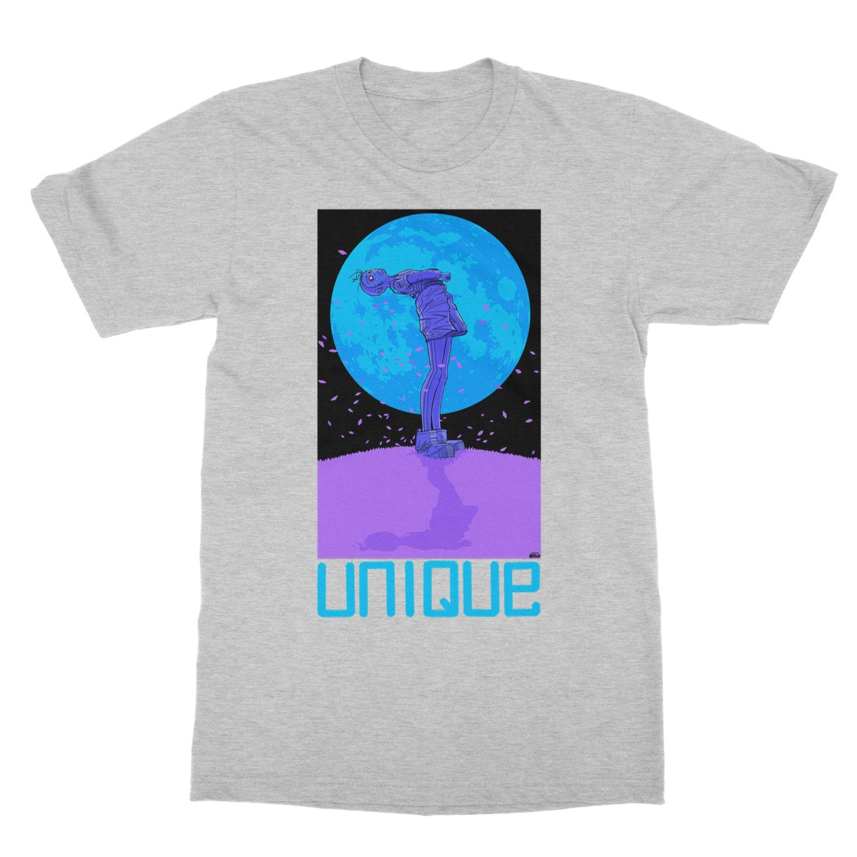 Unique 'Moon Child' Light T-Shirt Collection