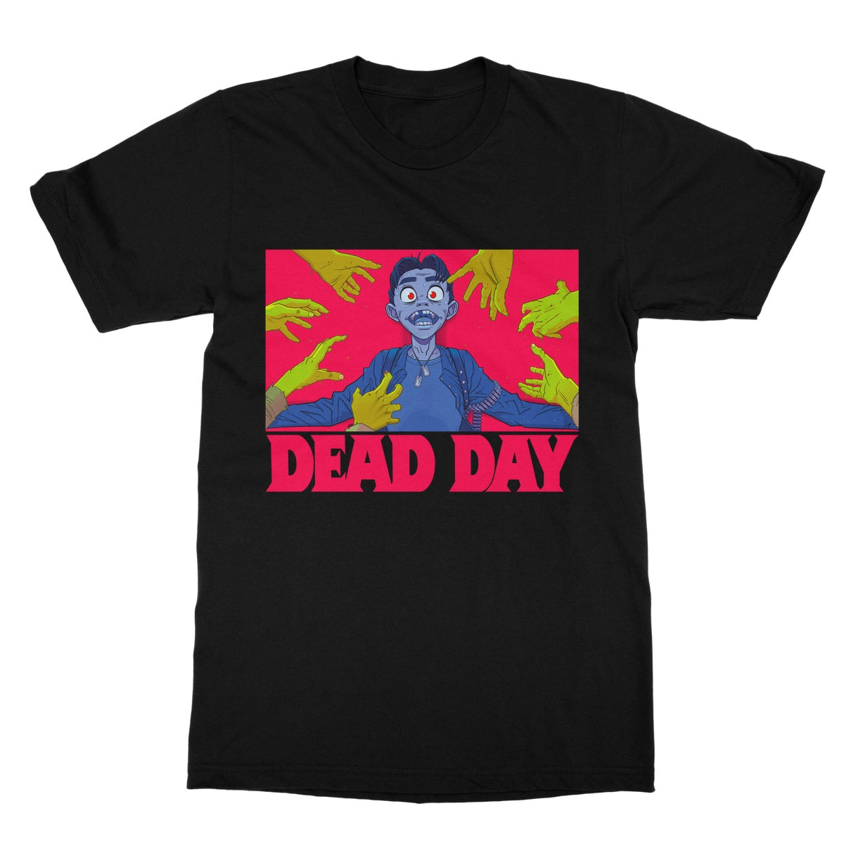 Dead Day Zombie T-Shirt Balck